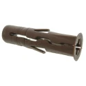 RawlPlug Brown Plastic Wall Plug 30 mm Length R-UNO-BRN-1000