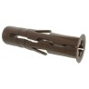 RawlPlug Brown Plastic Wall Plug 30 mm Length R-UNO-BRN-1000