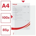 Esselte Document Wallet 230mm Reinforced Hole Edge Recyclable Polypropylene 0.09 mm Thickness 55213