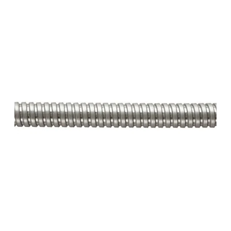 Flexicon 25 mm Nominal Diameter Uncoated Galvanised Steel Flexible Conduit, Grey, 25m Length FU25-25M