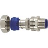 Flexicon C Type Nickel-Plated Brass Conduit Fitting 16 mm Nominal Size M20 Thread LTP16-M20-C