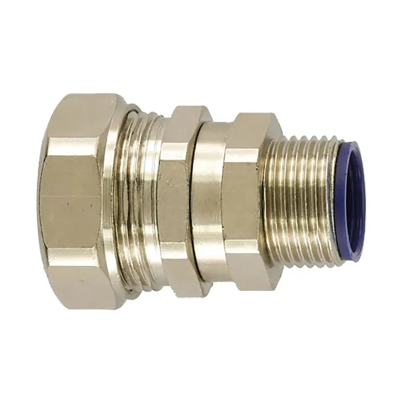 Flexicon Nickel Plated Brass Conduit Fitting 16 mm Nominal Size M20 LTP16-M20-S