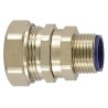 Flexicon Nickel Plated Brass Conduit Fitting 16 mm Nominal Size M20 LTP16-M20-S