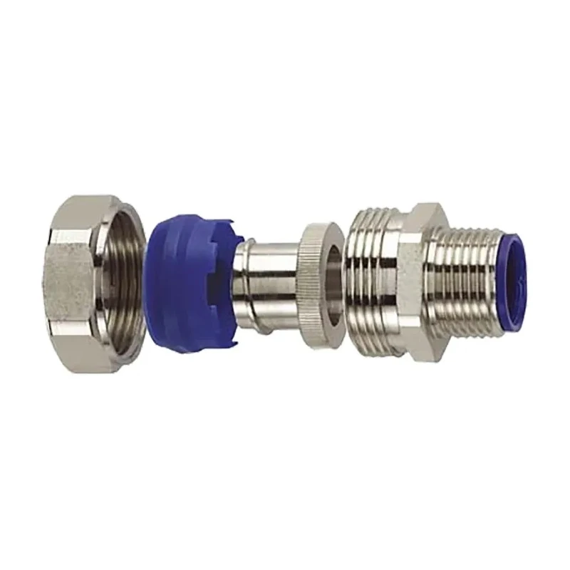 Flexicon Conduit Galvanised Conduit Fitting 25 mm Nominal Size M25 316 Stainless Steel Silver IP69K IP66 IP68 LTP25-M25-CSS