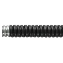 Flexicon 25 mm Nominal Diameter Polyurethane Coated Steel Flexible Conduit Black 10m LFHU25B-10M