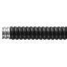 Flexicon 25 mm Nominal Diameter Polyurethane Coated Steel Flexible Conduit Black 10m LFHU25B-10M