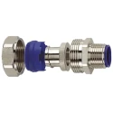 Flexicon Galvanised Conduit Fitting 32 mm Nominal Size M32 Thread Size 316 Stainless Steel IP66 IP67 IP69K IP68 LTP32-M32-CSS