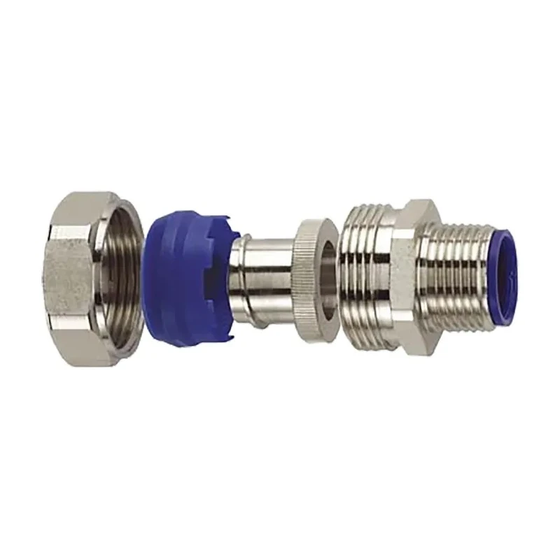 Flexicon Galvanised Conduit Fitting 32 mm Nominal Size M32 Thread Size 316 Stainless Steel IP66 IP67 IP69K IP68 LTP32-M32-CSS