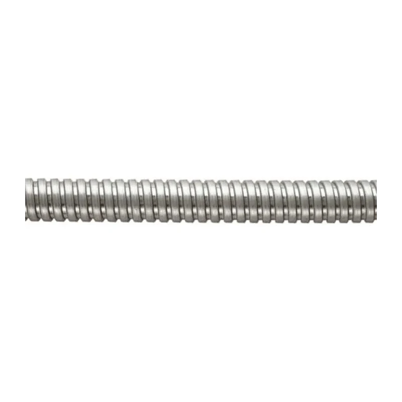 Flexicon 12 mm Nominal Diameter Uncoated Stainless Steel Grey Conduit, 25m Length SSU12-25M