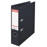 Esselte Black A4 Lever Arch Ring Binder 75mm Spine Width, Capacity 500 Sheets, Model 811370