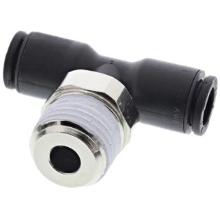 Legris LF3000 Series Male Pneumatic Fitting Brass 1/2 in R Threaded-to-Tube LF3000