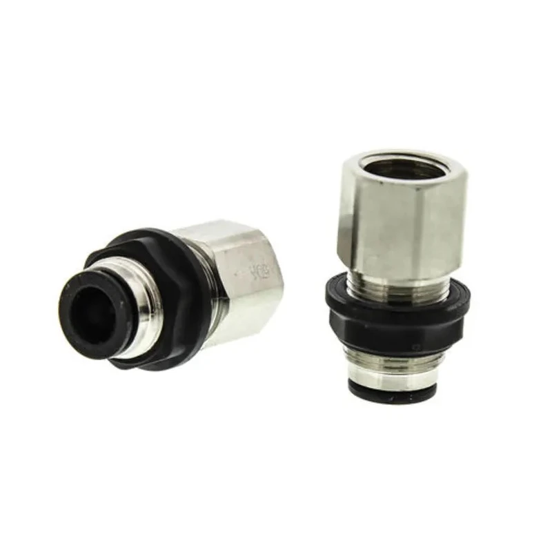 Legris LF3000 Series Female Pneumatic Fitting Brass Push-In Tube Connector 1/2 in G Thread LF3000