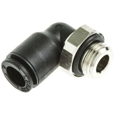 Legris Male Pneumatic Fitting Nickel Plated Brass 3/8 in G Thread LF3000