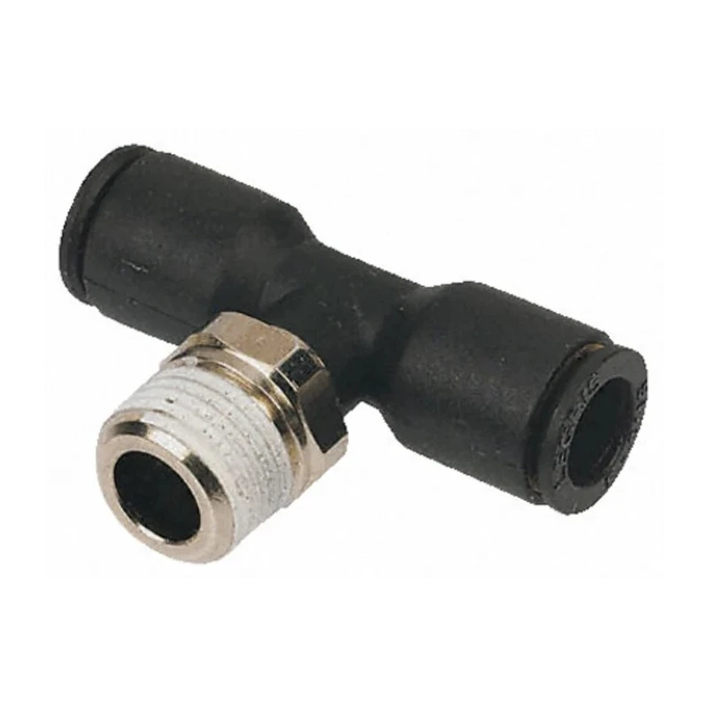 Legris Male Pneumatic Fitting Brass 3/8 in G Threaded-to-Tube Push-in 16 mm LF3000 