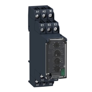 Schneider Electric Monitoring Relay 1 Phase DPDT DIN Rail 24V AC 240V AC RM22UA33MR