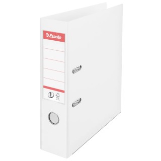 Esselte White A4 Lever Arch Ring Binder FSC Certified Capacity 500 Sheets 811300