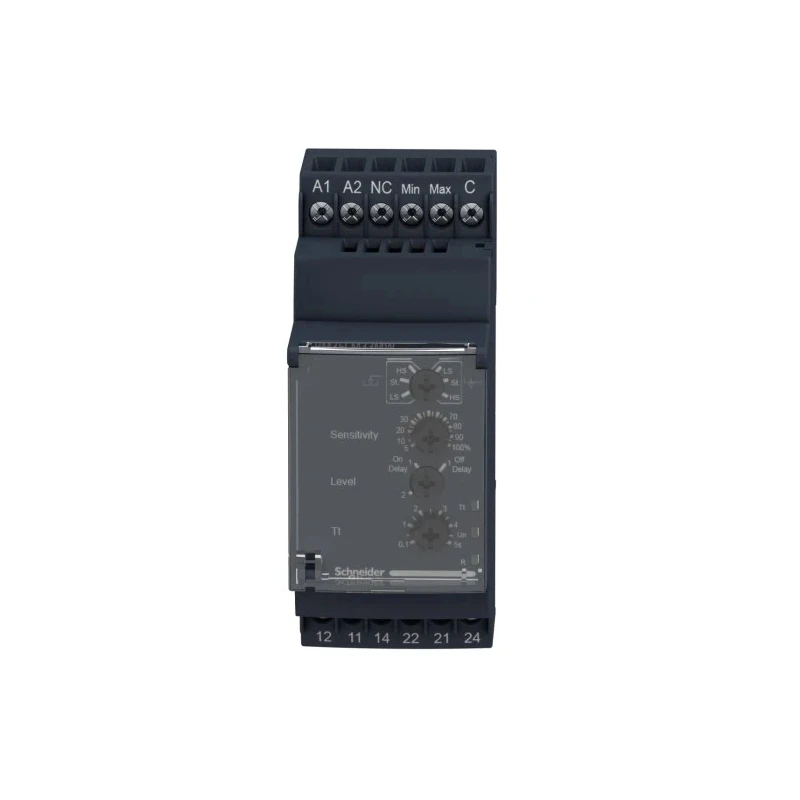 Schneider Electric Monitoring Relay 1 Phase DPDT DIN Rail 24V AC 240V AC RM35LM33MW