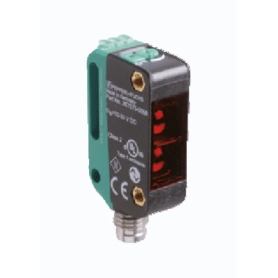 Pepperl + Fuchs Retroreflective Photoelectric Sensor 0 to 12 m NPN/PNP IO-Link Block Sensor IP67 OBR12M-R100-2EP-IO-V31-L