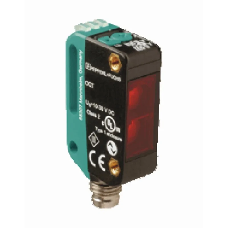 Pepperl + Fuchs Background Suppression Distance Sensor, Block Style, 5 mm to 150 mm Detection Range OQT150-R100-2EP-IO-V31