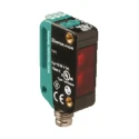 Pepperl + Fuchs Background Suppression Distance Sensor Block Sensor 40 mm to 100 mm NPN/PNP IP69K OMT100-R100-2EP-IO-V31