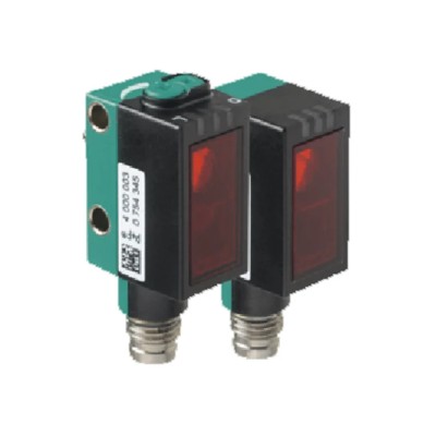 Pepperl + Fuchs Through Beam Photoelectric Sensor Block Sensor 0 to 20 m, NPN/PNP Output OBE20M-R101-S2EP-IO-V31-L