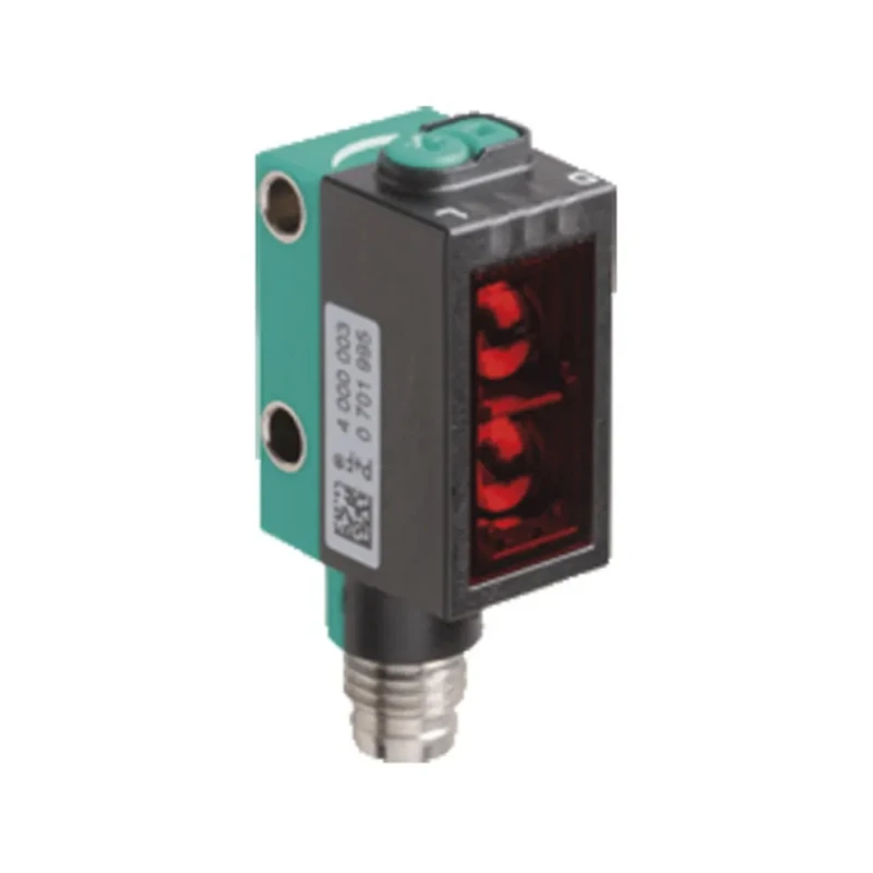 Pepperl + Fuchs Retroreflective Photoelectric Sensor, Block Style, 0 to 7.5 m Detection Range OBR7500-R101-2EP-IO-V31