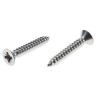 RS PRO Stainless Steel Countersunk Head Pozidriv Self-Tapping Screw 25 mm Thread Size 8 Model 522-1375