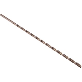 RS PRO High Speed Steel (HSS) Metric Extra Length Twist Drill Bit 250mm Overall Length 5mm Shank 522-6702