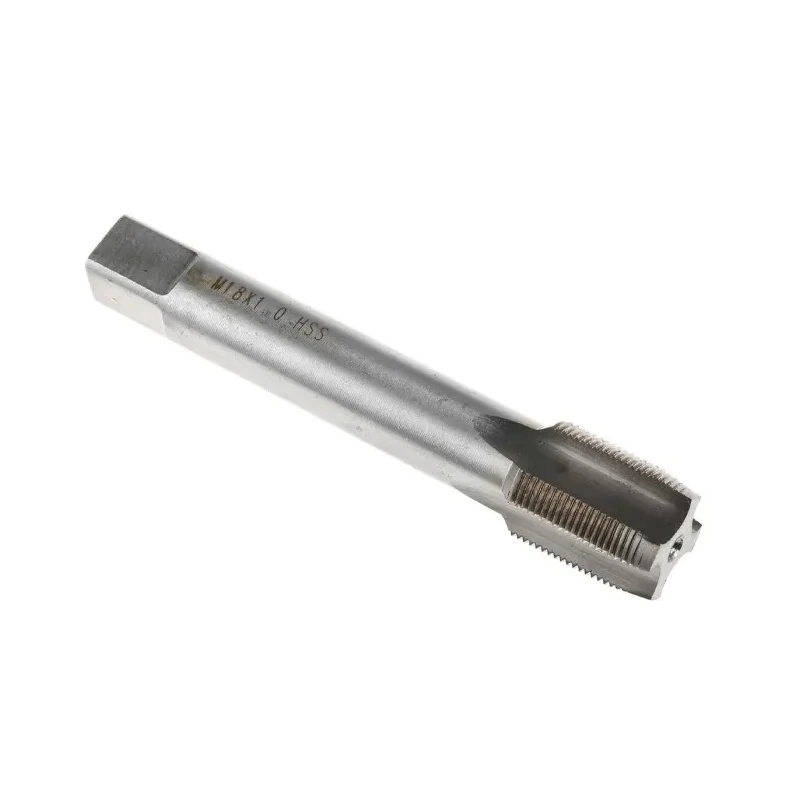RS PRO HSS Straight Flute Threading Tap, M18 Thread Metric Fine Standard, ISO 529, Overall Length 97mm 522-7632