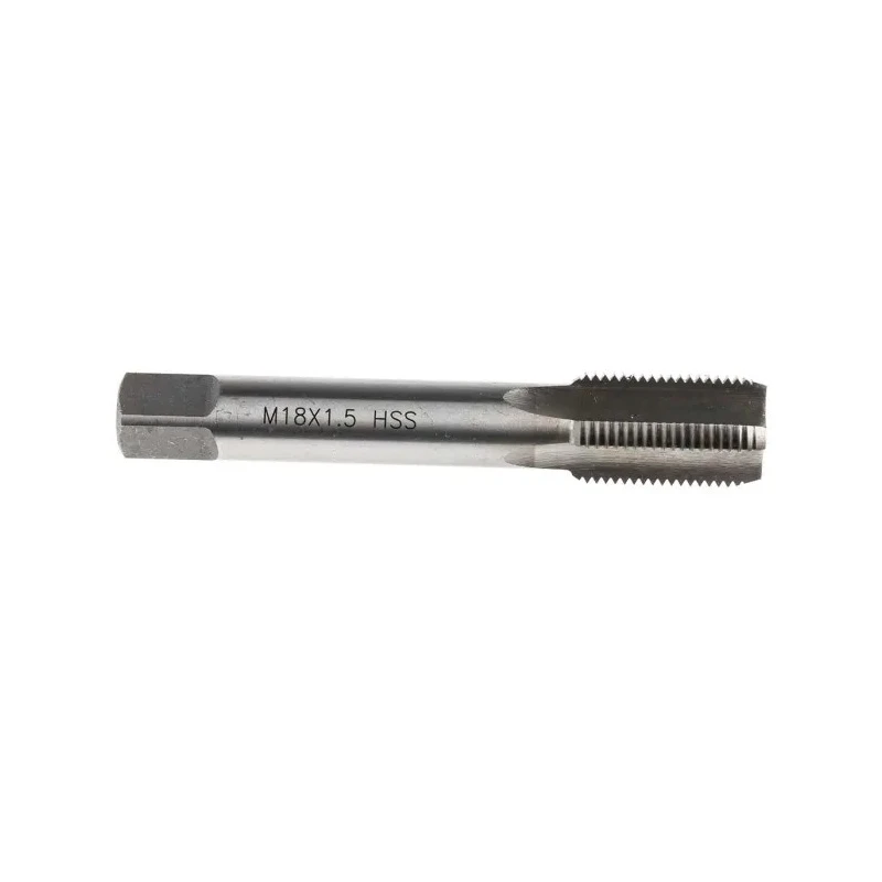RS PRO High-Speed Steel Straight Flute Threading Tap, M18 Metric Fine Thread, Silver Finish, ISO 529 Standard 522-7648