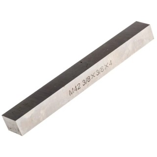 RS PRO Square Tool Bit High Speed Steel M42 Ground Finish Neutral Cutting Direction 4in 22° Rake Angle 522-7957