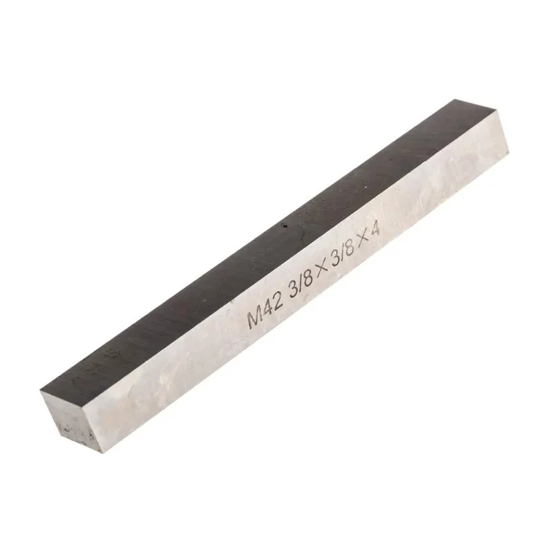 RS PRO Square Tool Bit High Speed Steel M42 Ground Finish Neutral Cutting Direction 4in 22° Rake Angle 522-7957