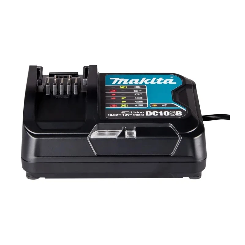 Makita Battery Charger for Use with BL1016, BL1041B, BL1021B, Type G British 3-Pin DC10SB