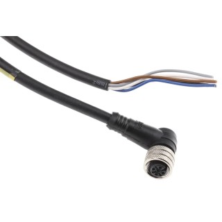 Brad from Molex Female 5 Way Right Angle to Unterminated Sensor Actuator Cable 2 m 1200060663