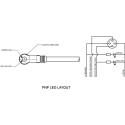 Brad from Molex Sensor Actuator Cable Female 5 Way Straight to Female Unterminated 2 m 250V 1200060647