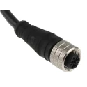 Brad from Molex Sensor Actuator Cable 4 Contact Female 2 m PVC Jacket Black IP67 250V/300V 1200060014