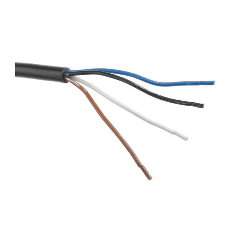 Brad from Molex Sensor Actuator Cable 4 Contact Female 2 m PVC Jacket Black IP67 250V/300V 1200060014