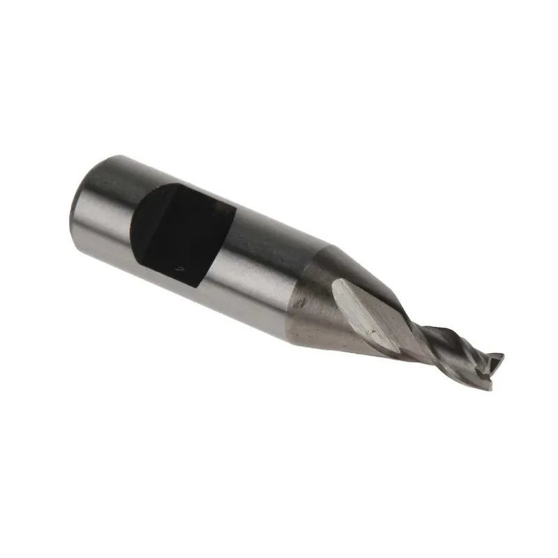 RS PRO End Mill, 2.5 mm Cutter Diameter, Cobalt High Speed Steel, 6mm Flat Shank, 4 mm Cut Length, 26mm Overall 523-0464