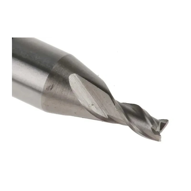 RS PRO End Mill, 2.5 mm Cutter Diameter, Cobalt High Speed Steel, 6mm Flat Shank, 4 mm Cut Length, 26mm Overall 523-0464