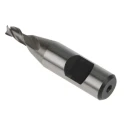 RS PRO End Mill, 2.5 mm Cutter Diameter, Cobalt High Speed Steel, 6mm Flat Shank, 4 mm Cut Length, 26mm Overall 523-0464