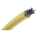 Brad from Molex Sensor Actuator Cable Male 4 Way Straight Connector to Unterminated Free End, Yellow PVC Jacket 1200060470