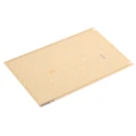 Vero Technologies 1 DIN 41612 Eurocard PCB FR2 Synthetic Resin Bonded Paper 36 x 60 Holes 1.02 mm 100 x 160 x 1.6 mm 09-2196