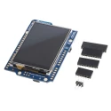 4D Systems 4Duino-24 Arduino Compatible 2.4-inch QVGA 240 x 320 Pixel LCD Colour Display Touch Screen Module 4Duino-24
