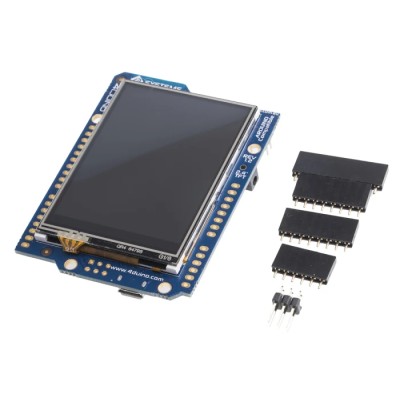 4D Systems 4Duino-24 Arduino Compatible 2.4-inch QVGA 240 x 320 Pixel LCD Colour Display Touch Screen Module 4Duino-24