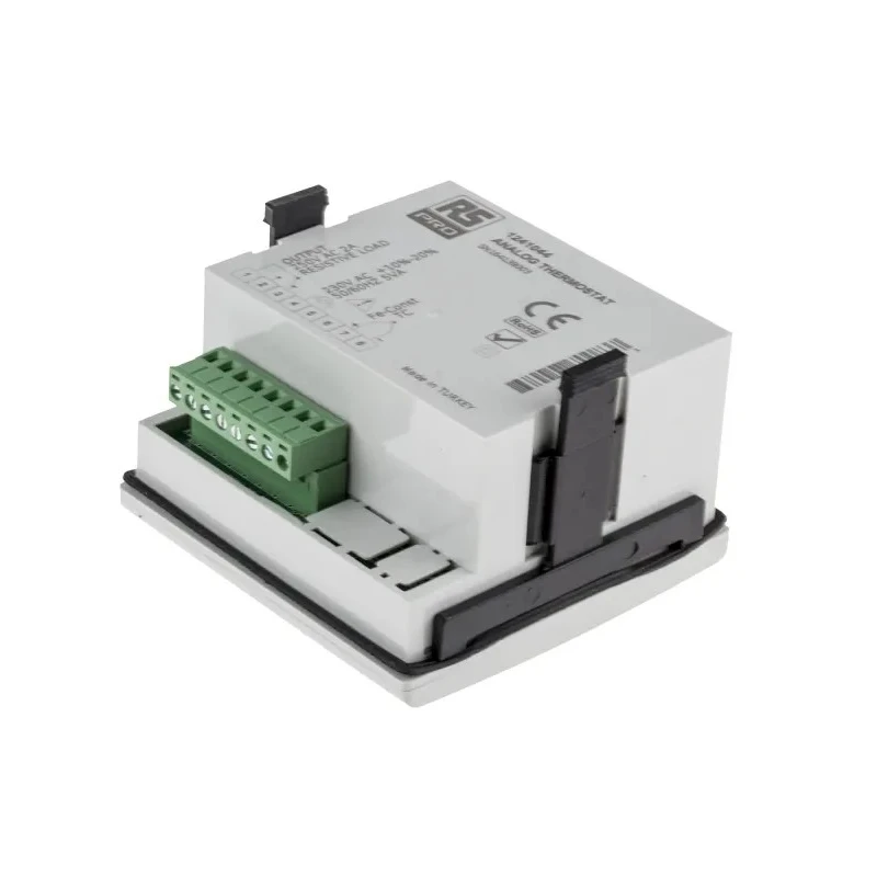 RS PRO Panel Mount On-Off Temperature Controller 1 Output Relay 253V ac 124-1044