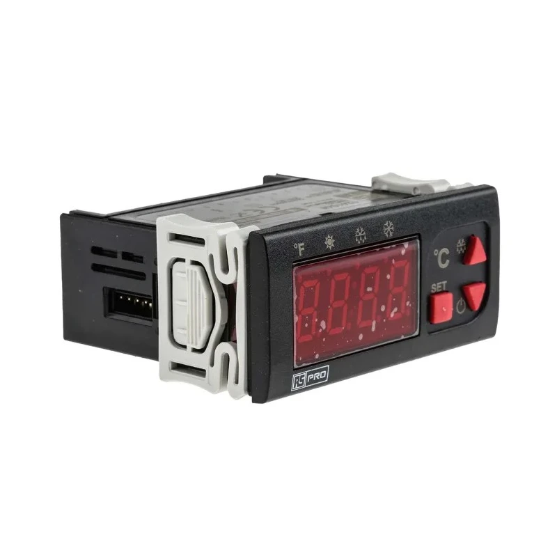 RS PRO Panel Mount On-Off Temperature Controller 1 Input, 1 Output Relay 24V AC/DC Single Set Point Control 124-1046