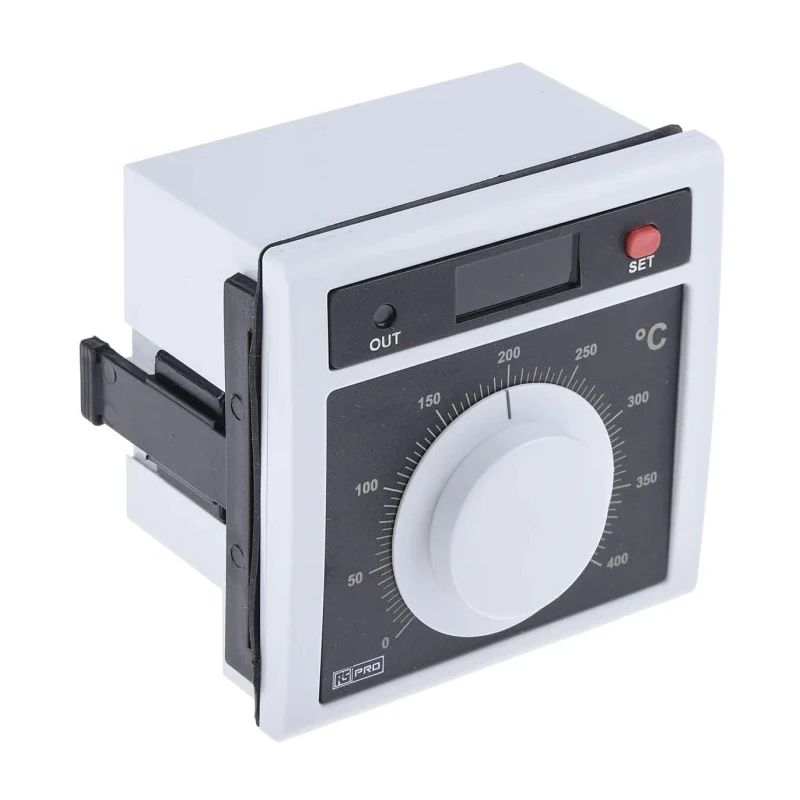 RS PRO Panel Mount On-Off Temperature Controller 1 Output Relay 253V ac 124-1044