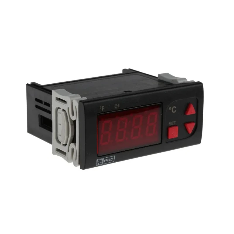 RS PRO Panel Mount On-Off Temperature Controller 1 Input, 1 Output Relay 253V AC On-Off 124-1054