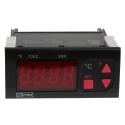 RS PRO Panel Mount On-Off Temperature Controller 1 Input 2 Output Solid State Relay 24V AC PID Controller 124-1060