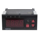 RS PRO Panel Mount On-Off Temperature Controller 2 Input 3 Output Relay 253V ac/dc 124-1050